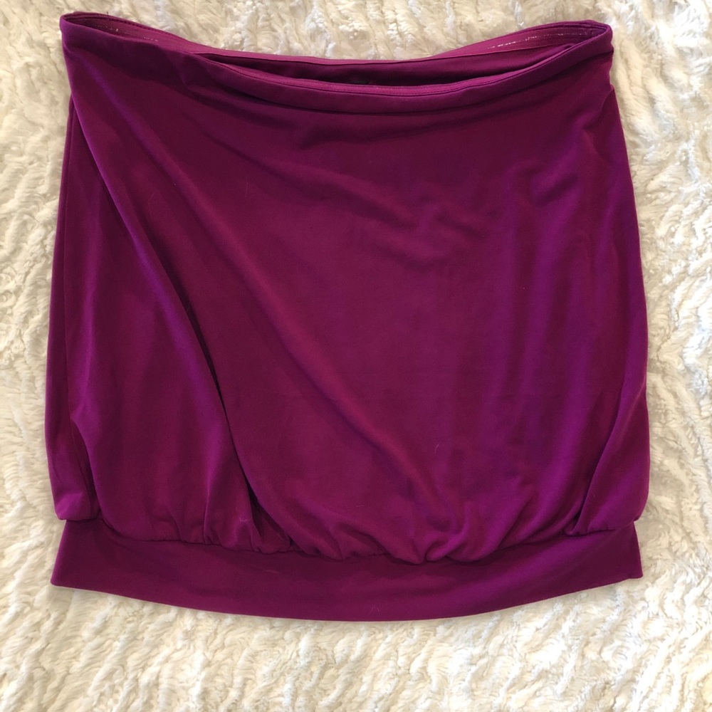Express Sleeveless Halter top Purple